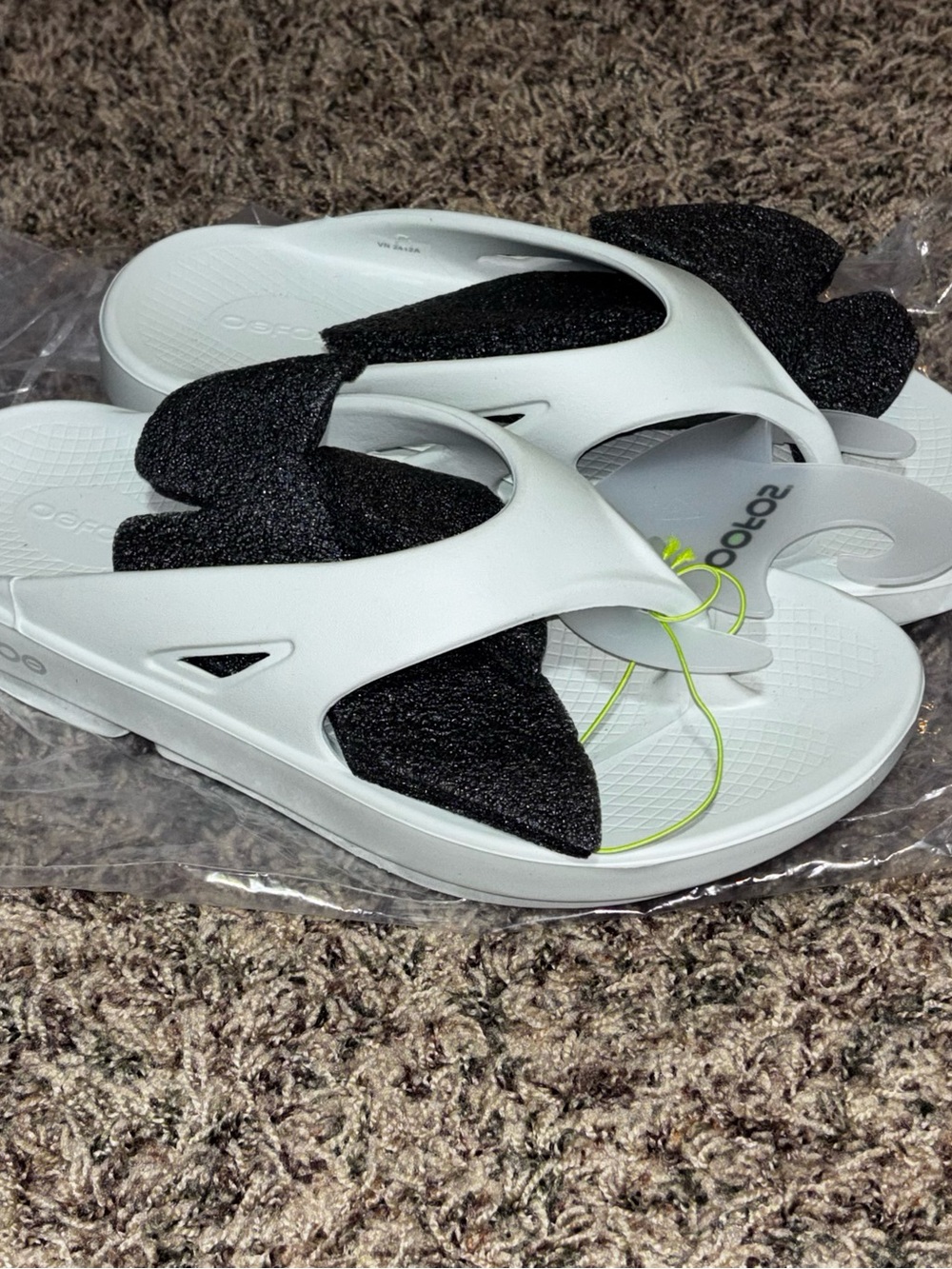 OOFOS OOriginal Unisex Sandals ORIGINAL Style 1000 Cosmic Gray US M 9 W 11 New